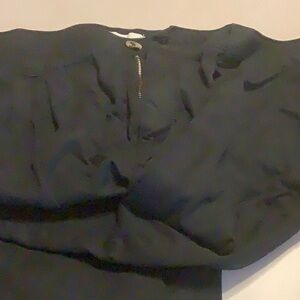 Chic Black wide leg dress pants 2X